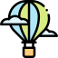 Hot air balloon Ikona 64x64