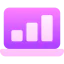 Bar graph icon 64x64