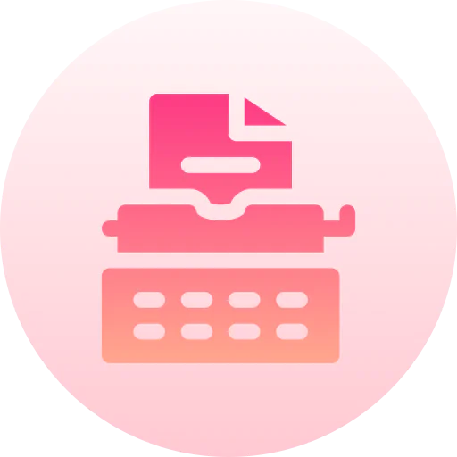 Typewriter icon