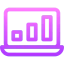 Bar graph icon 64x64