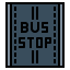 Bus stop icon 64x64