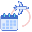 Travel itinerary Symbol 64x64