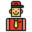 Ticket collector icon 64x64
