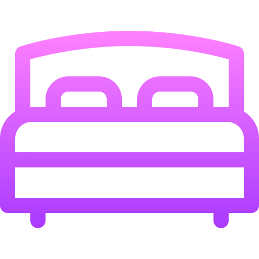 Double bed icon