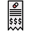 Receipt icon 64x64