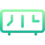 Desk clock icon 64x64