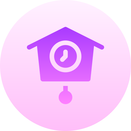 Wall clock icon
