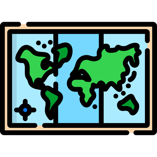 World map アイコン