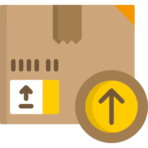 Delivery box icon