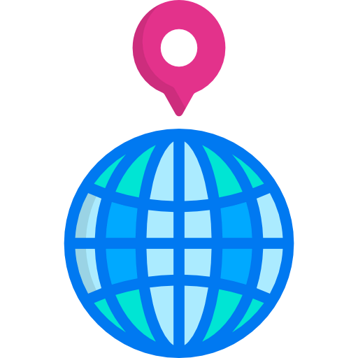 Global distribution icône