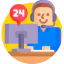 Customer support icon 64x64