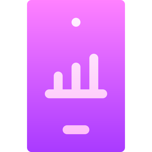 Mobile analytics 图标