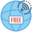 Free wifi icon 64x64