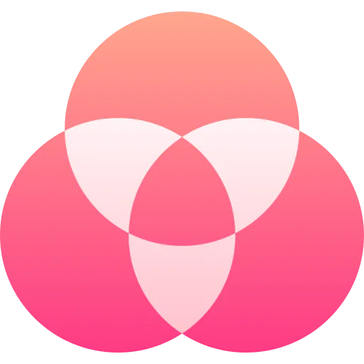 Venn diagram 图标