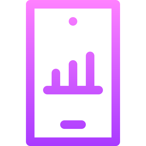 Mobile analytics 图标