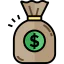 Money bag icon 64x64