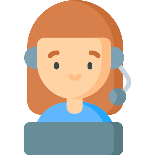 Call center agent icon