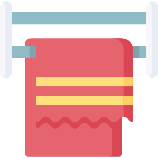 Towel rack icon