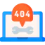 404 error icon 64x64