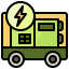 Electric generator icon 64x64