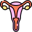 Fallopian tubes icon 64x64