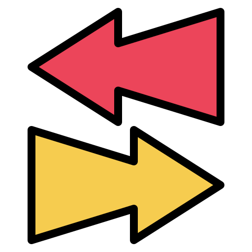Left and right icon