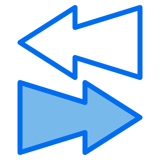 Left and right icon