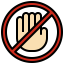 Dont touch Symbol 64x64