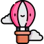 Hot air balloon icon 64x64