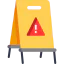 Wet floor icon 64x64