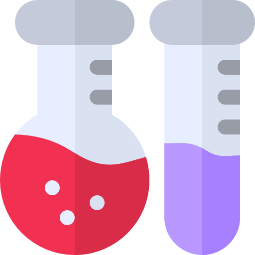 Test tubes icon