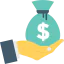 Money bag biểu tượng 64x64