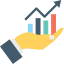 Bar chart biểu tượng 64x64