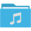 Music folder biểu tượng 64x64