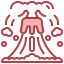 Volcano icon 64x64