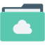 Cloud folder icon 64x64