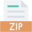 Zip file biểu tượng 64x64