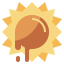 Солнце иконка 64x64