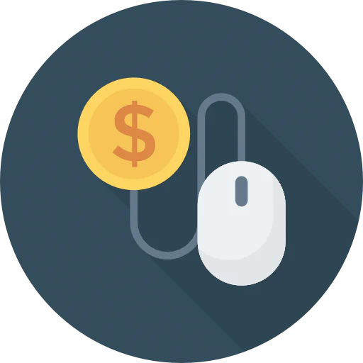 Pay per click 图标