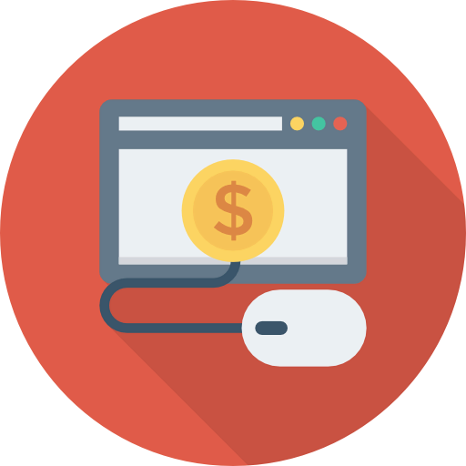 Pay per click 图标