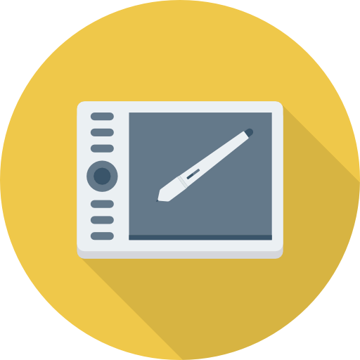 Pen tablet icon