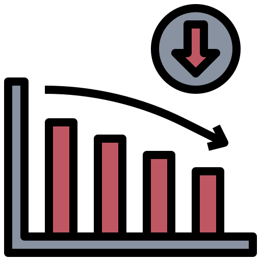 Bar graph icon