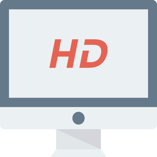 Hd screen icon