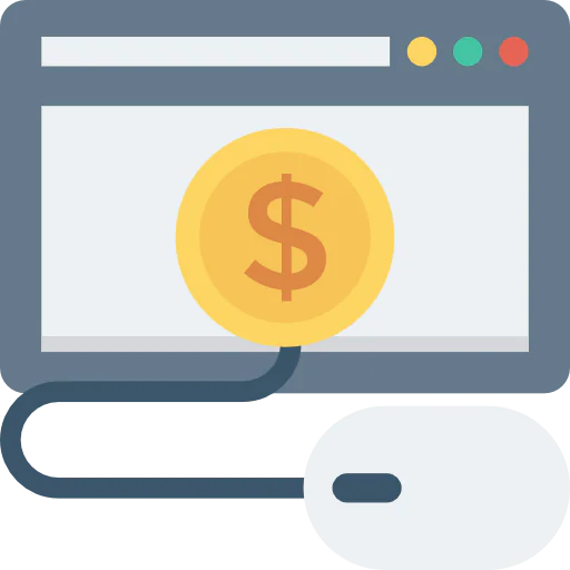 Pay per click 图标