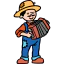 Accordionist ícone 64x64