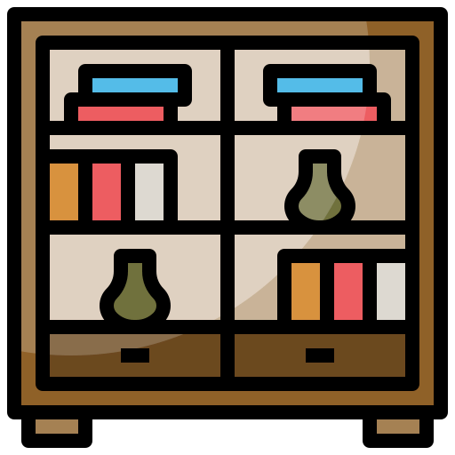Bookcase icon