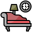 Chaise longue icon 64x64