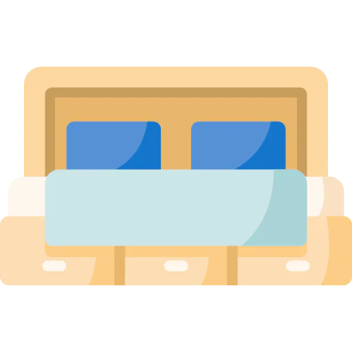 Double bed icon