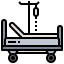 Hospital bed іконка 64x64