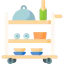 Food trolley icon 64x64